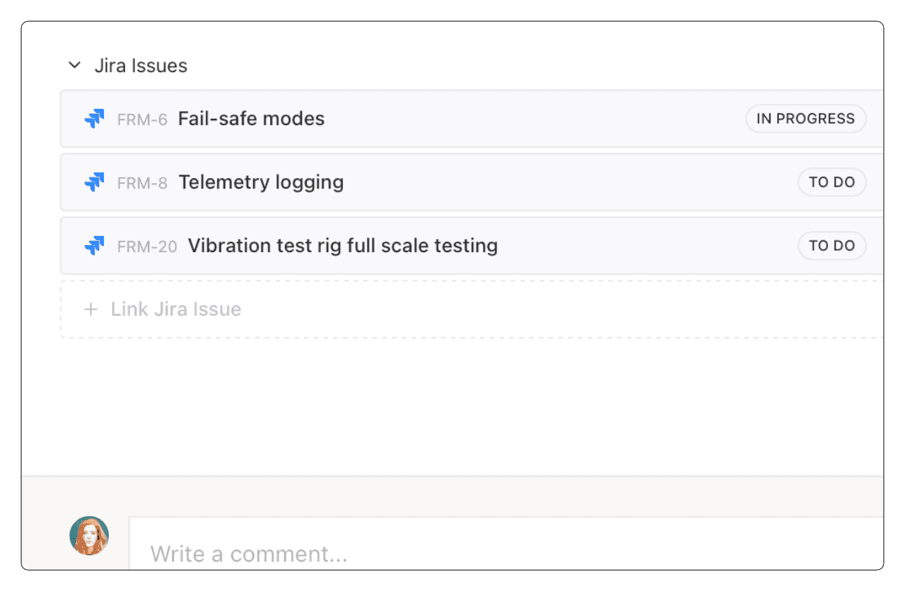 Flow's Jira integration